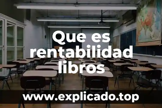 Que es el credito y su apertura libros 6 Que es rentabilidad libros
