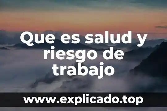 Que es upss en salud 5 Que es salud y riesgo de trabajo
