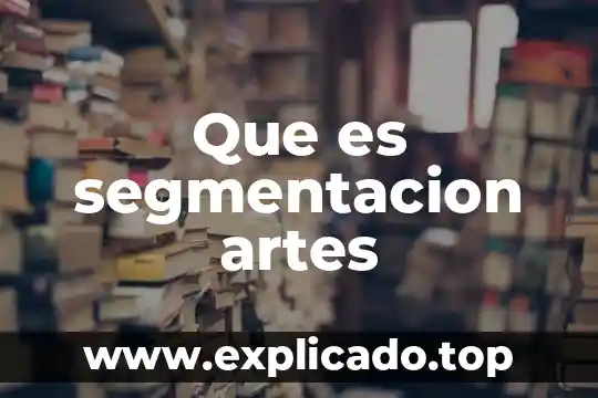 Segmentación de mercado que es el perfil del cliente 8 Que es segmentacion artes