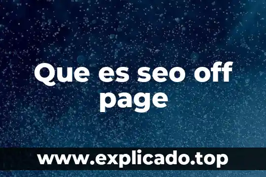 Que es una fan page y cual es su utilidad 4 Que es seo off page