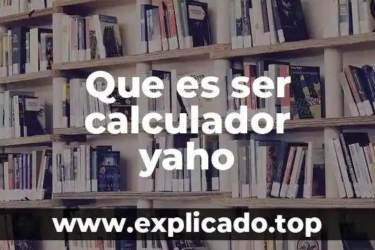 Que es hambre en el ser humano 3 Que es ser calculador yaho