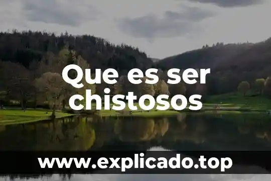 Que es ser un plebello 5 Que es ser chistosos