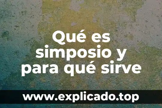 Qué es una línea tipográfica 8 Qué es simposio y para qué sirve