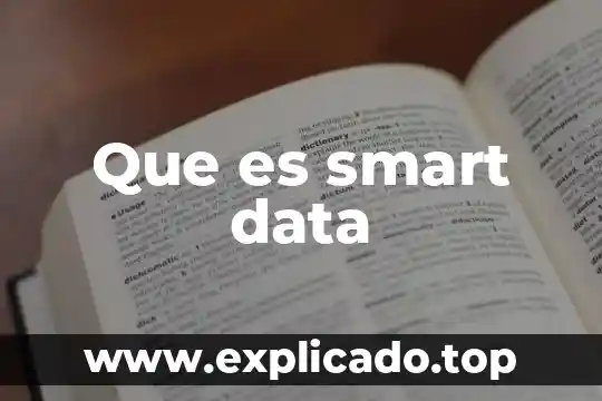 Que es cuenta de ubrl en smart tv 5 Que es smart data