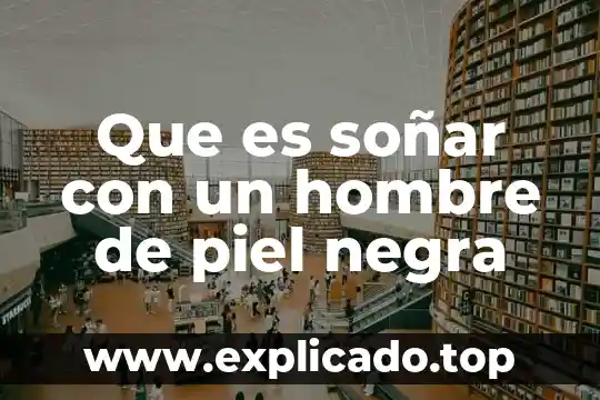 Qué es un sistema de caja negra 5 Que es soñar con un hombre de piel negra
