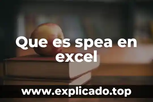 Que es el alineado en excel 7 Que es spea en excel