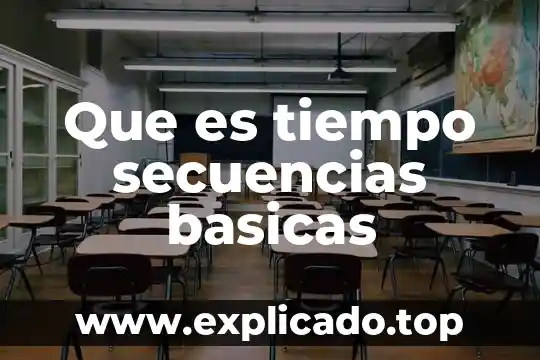 Que es justo a tiempo en logistica 6 Que es tiempo secuencias basicas