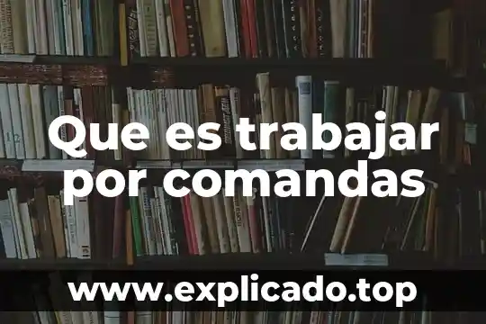 Qué es trabajar de barista 7 Que es trabajar por comandas