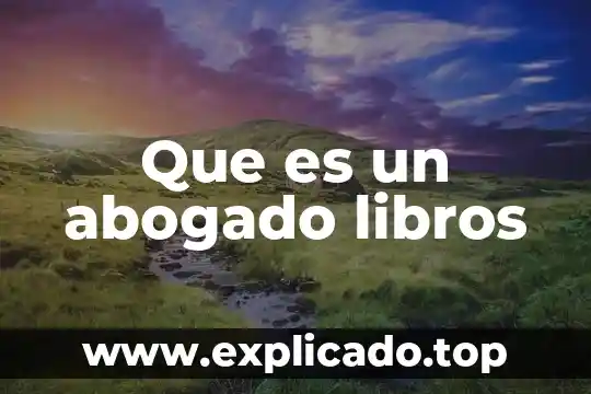Que es el credito y su apertura libros 3 Que es un abogado libros