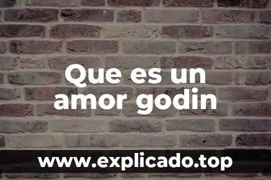 Spicologicamente que es el amor 4 Que es un amor godin