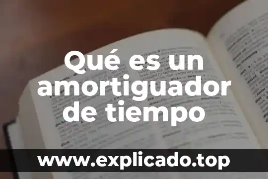 Que es el muestreo en tiempo real 3 Qué es un amortiguador de tiempo