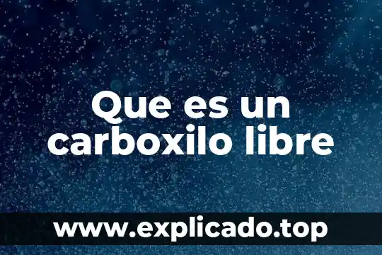 Que es mas confiable mercado libre po amazon 3 Que es un carboxilo libre
