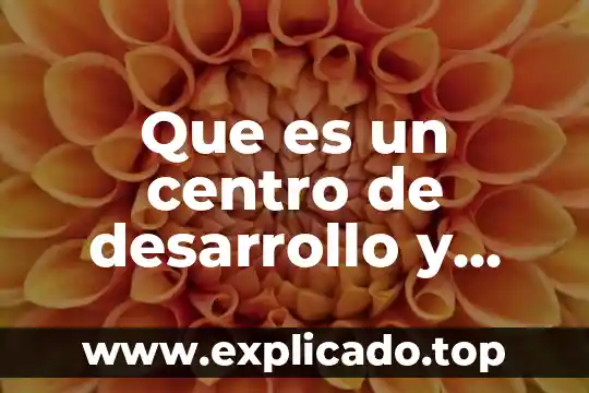 Que es el centro nacional de metrología 8 Que es un centro de desarrollo y evaluacion