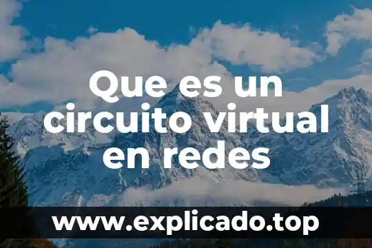 Que es un grupo virtual de noticias 6 Que es un circuito virtual en redes