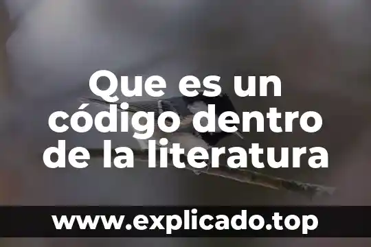 Qué es la atmósfera en lengua y literatura 3 Que es un código dentro de la literatura