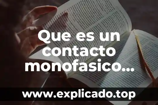 Que es el electromagnetismo en un motor electrico 4 Que es un contacto monofasico duplex electrico