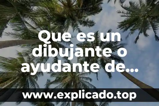 Que es la función segun arquitectos 4 Que es un dibujante o ayudante de arquitectos