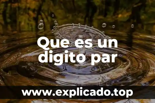 Qué es dígito de verificación efecty 3 Que es un digito par