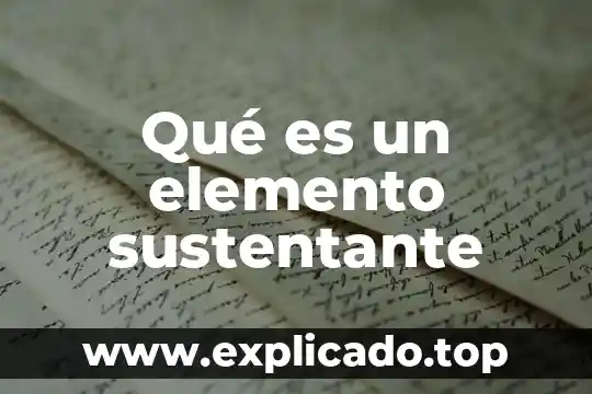 Qué es la electronegatividad de un elemento 3 Qué es un elemento sustentante