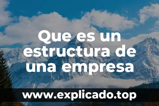 Que es la gramatica ensayos 8 Que es un estructura de una empresa
