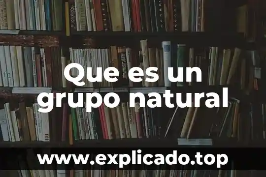 Qué es un grupo isógeno en el cartílago 3 Que es un grupo natural