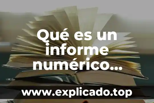 Que es una fuente bibliografica de genero narrativo 3 Qué es un informe numérico narrativo de enfermería