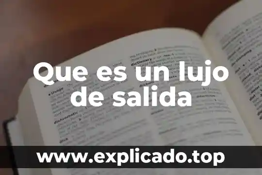 Que es un bien de lujo en economia 6 Que es un lujo de salida