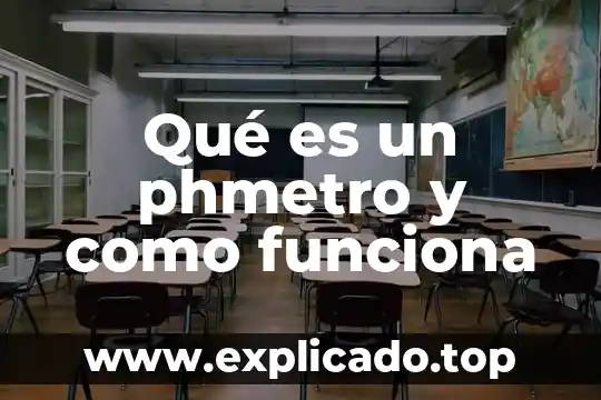 Felicidades que es comida 3 Qué es un phmetro y como funciona