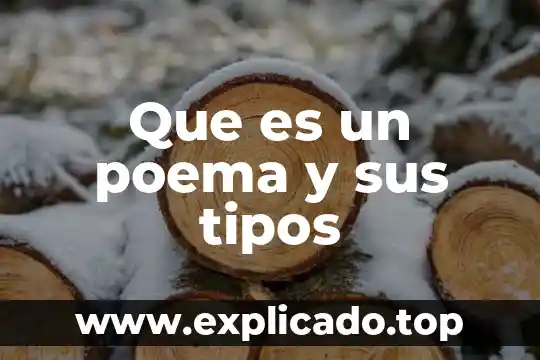 Que es la reproduccion asistida y sus tipos 4 Que es un poema y sus tipos