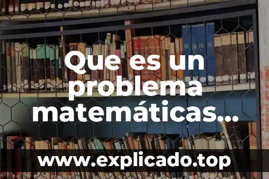 Que es equidistan en matemáticas 3 Que es un problema matemáticas para niños de primaria