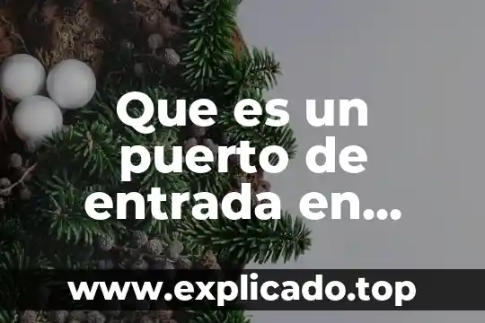 Que es alcance en unas politicas de seguridad informatica 6 Que es un puerto de entrada en informatica