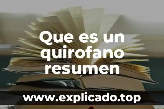Qué es la parapsicología resumen 7 Que es un quirofano resumen