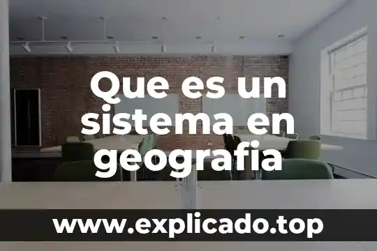 Sistema pyme que es 8 Que es un sistema en geografia