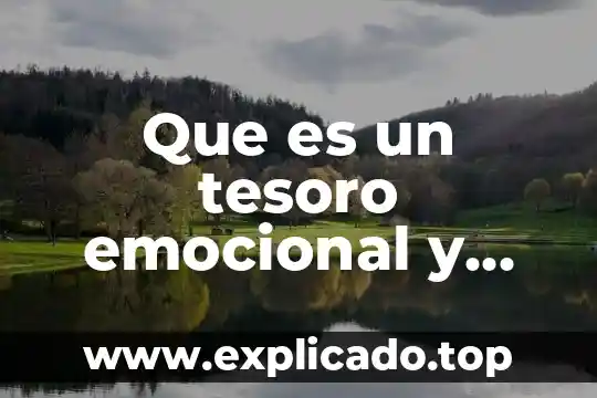 Qué es un daño físico, emocional, accidental e intencional 8 Que es un tesoro emocional y material