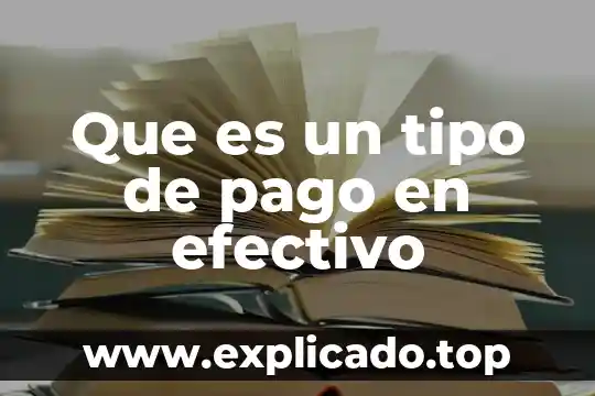 Qué es impronta personal 6 Que es un tipo de pago en efectivo