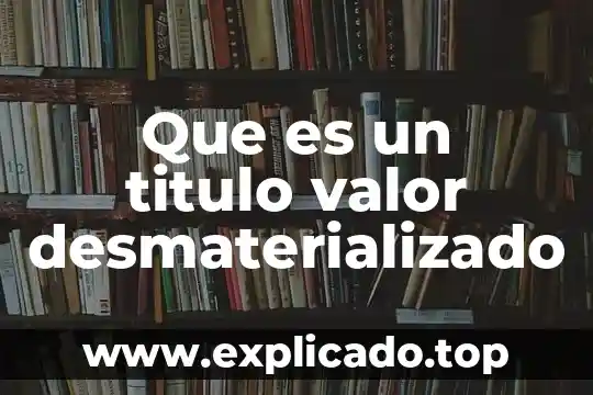 Qué es una carta de asignación de una instrucción 3 Que es un titulo valor desmaterializado