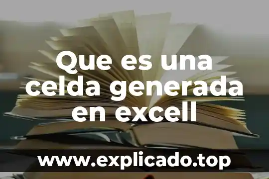 Que es el porcentaje de conversion de una celda solar 5 Que es una celda generada en excell