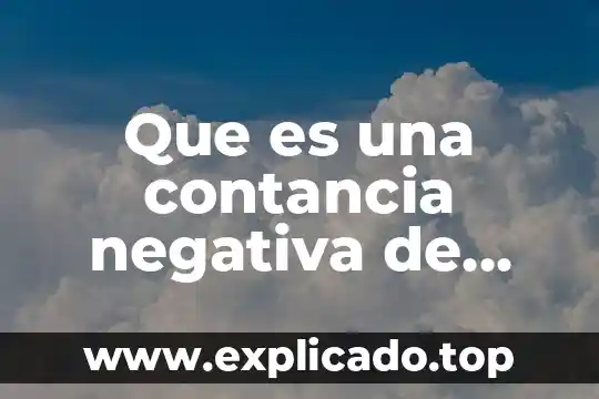 Que es el folio fiscal cfdi 4 Que es una contancia negativa de siguacion fiscal
