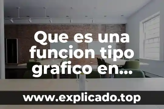 Que es una funcion tipo grafico en matemáticas