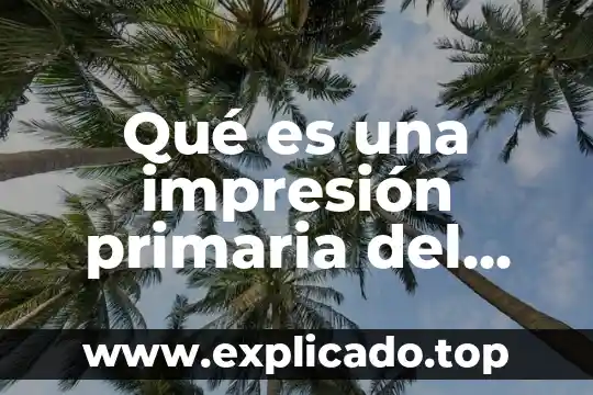 Qué es el conflicto de un libro 8 Qué es una impresión primaria del libro prótesis completa