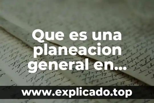 Que es el tiempo de trabajo segun la oit 8 Que es una planeacion general en preescolar