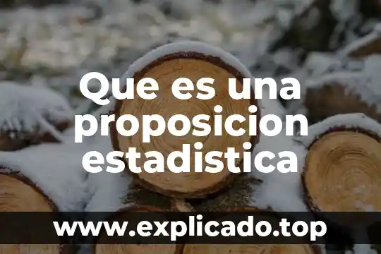 Que es una porcion en estadistica 8 Que es una proposicion estadistica