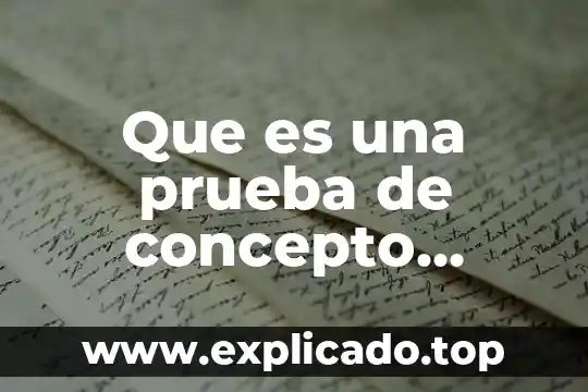 Que es beneficio medio 7 Que es una prueba de concepto impacto costo beneficio economico