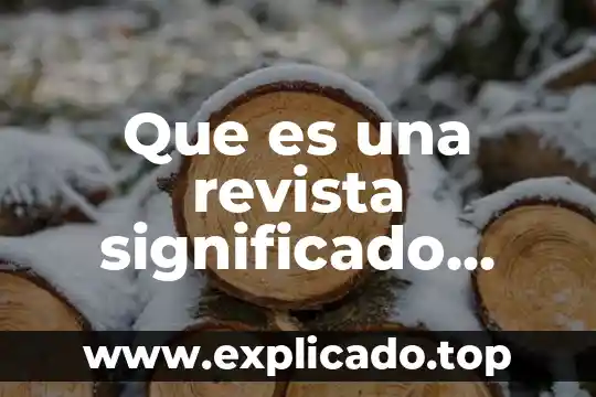 Qué es el dwm en redes 7 Que es una revista significado para niños