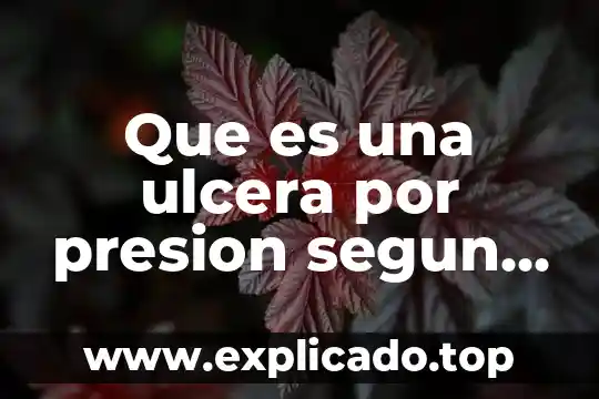 Que es la gramatica ensayos 4 Que es una ulcera por presion segun la oms