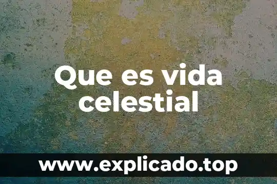 Que es dela vida del señor de los cielos 5 Que es vida celestial