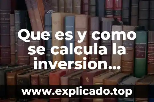 Que es el monto de inversion extrangera directa 3 Que es y como se calcula la inversion diferida