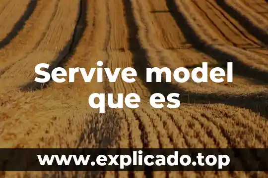 Que es mitzu model mhd 1686 3 Servive model que es