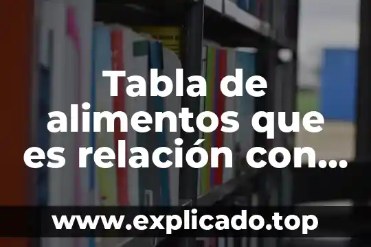 Que es relacion temporal 4 Tabla de alimentos que es relación con papalia