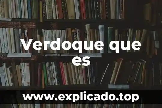 Almacén temporal de residuos que es 5 Verdoque que es